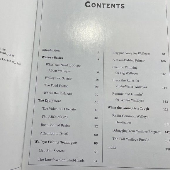 North American Fishing Club Lot 2 Walleye, Fish Anywhere Anytime Books Vintage - Picture 10 of 11